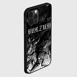 Чехол для iPhone 12 Pro Burzum black graphite, цвет: 3D-черный — фото 2