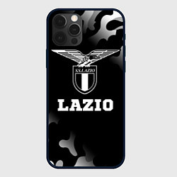 Чехол для iPhone 12 Pro Lazio sport на темном фоне, цвет: 3D-черный