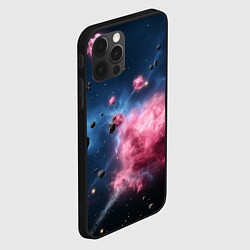 Чехол для iPhone 12 Pro Абстрактные вселенная космос, цвет: 3D-черный — фото 2
