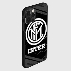 Чехол для iPhone 12 Pro Inter sport на темном фоне, цвет: 3D-черный — фото 2