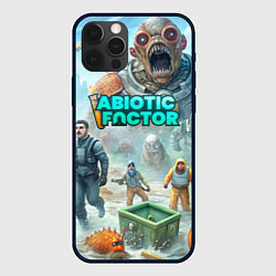 Чехол для iPhone 12 Pro Abiotic Factor мир монстров, цвет: 3D-черный
