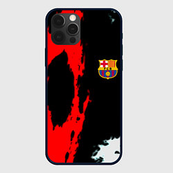 Чехол iPhone 12 Pro Barcelona fc краски спорт