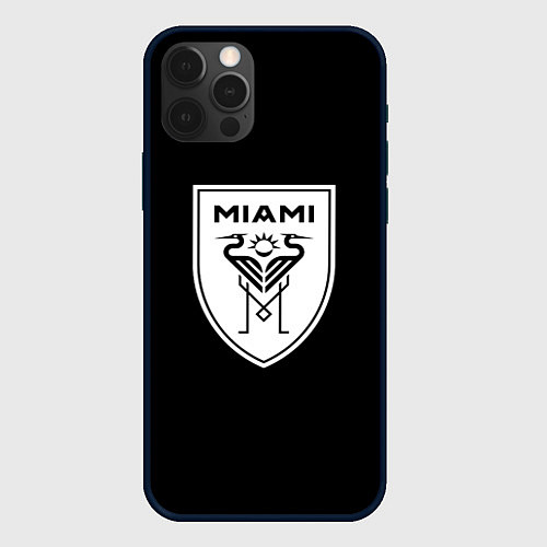 Чехол iPhone 12 Pro Inter fc club / 3D-Черный – фото 1