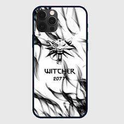 Чехол для iPhone 12 Pro Кибер ведьмак 2077, цвет: 3D-черный
