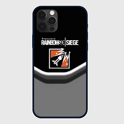 Чехол iPhone 12 Pro Rainbow six game steel