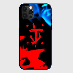 Чехол iPhone 12 Pro Doom logo битва огней