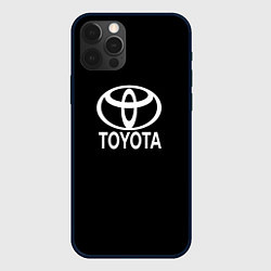 Чехол iPhone 12 Pro Toyota white logo