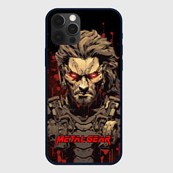 Чехол для iPhone 12 Pro Venom Snake Metal gear game, цвет: 3D-черный