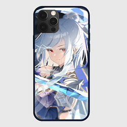 Чехол iPhone 12 Pro Honkai Star Rail Jingliu white