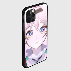 Чехол для iPhone 12 Pro Honkai Star Rail Firefly smile, цвет: 3D-черный — фото 2