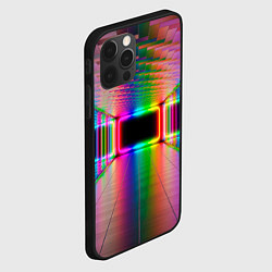 Чехол для iPhone 12 Pro Светящаяся неоновая галерея, цвет: 3D-черный — фото 2