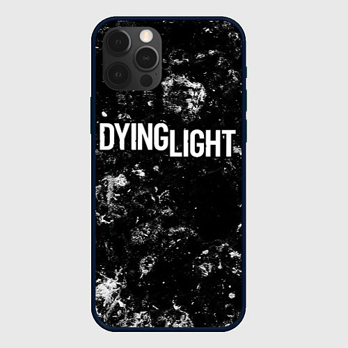 Чехол iPhone 12 Pro Dying Light black ice / 3D-Черный – фото 1