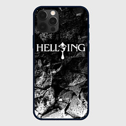 Чехол iPhone 12 Pro Hellsing black graphite