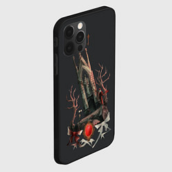 Чехол для iPhone 12 Pro Bloodborne Bosses - Отец Гаскойн, цвет: 3D-черный — фото 2