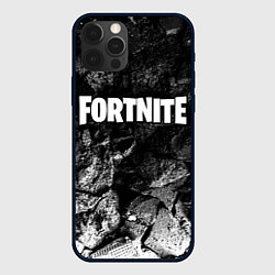 Чехол iPhone 12 Pro Fortnite black graphite