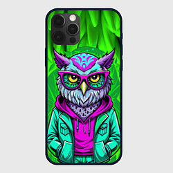 Чехол iPhone 12 Pro Сова модница на стиле