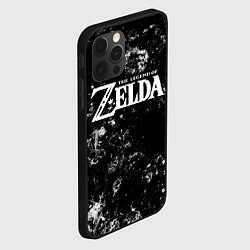 Чехол для iPhone 12 Pro Zelda black ice, цвет: 3D-черный — фото 2