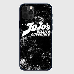 Чехол iPhone 12 Pro JoJo Bizarre Adventure black ice