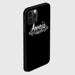 Чехол для iPhone 12 Pro Амнезия хоррор, цвет: 3D-черный — фото 2