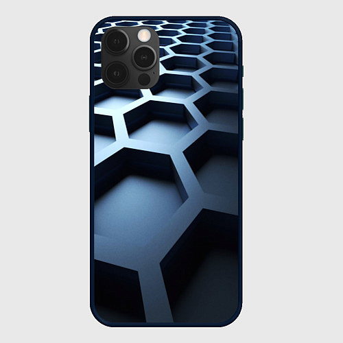 Чехол iPhone 12 Pro Броня нанотехнологичная / 3D-Черный – фото 1