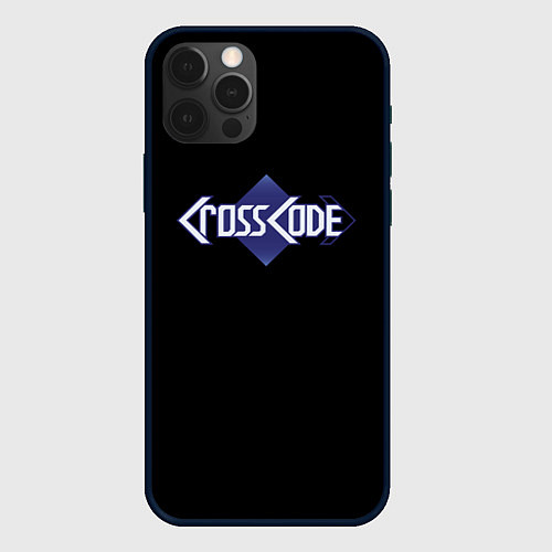 Чехол iPhone 12 Pro CrossCode / 3D-Черный – фото 1
