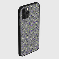 Чехол для iPhone 12 Pro Тиснение метала, цвет: 3D-черный — фото 2