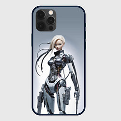 Чехол iPhone 12 Pro Barbie - cyber warrior