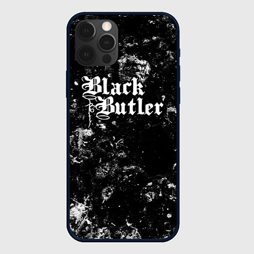 Чехол iPhone 12 Pro Black Butler black ice / 3D-Черный – фото 1