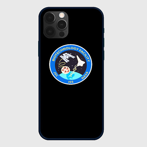 Чехол iPhone 12 Pro Nasa astronavt / 3D-Черный – фото 1