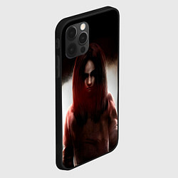 Чехол для iPhone 12 Pro Альма Вейд Fear тьма и свет, цвет: 3D-черный — фото 2