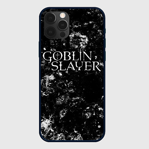 Чехол iPhone 12 Pro Goblin Slayer black ice / 3D-Черный – фото 1