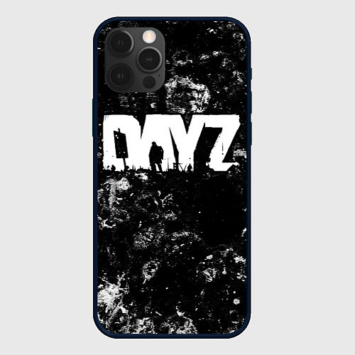 Чехол iPhone 12 Pro DayZ black ice / 3D-Черный – фото 1