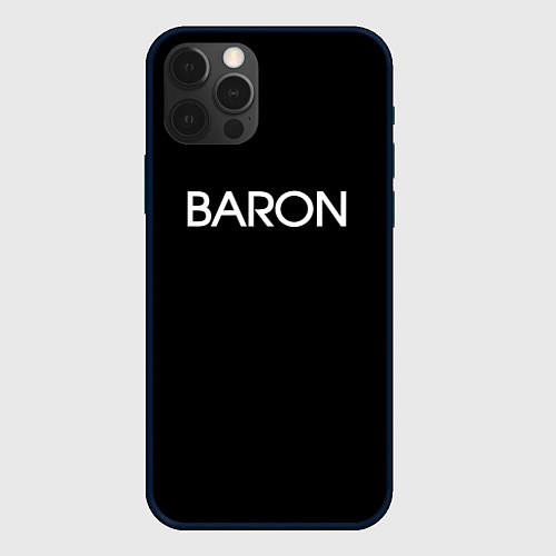 Чехол iPhone 12 Pro Барон baron / 3D-Черный – фото 1