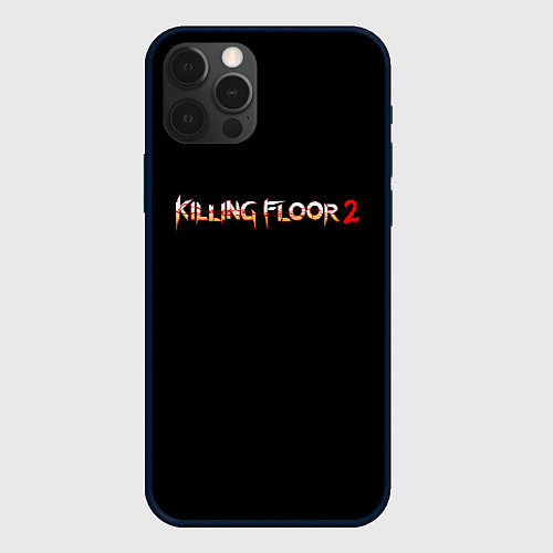 Чехол iPhone 12 Pro Killing Floor horror / 3D-Черный – фото 1