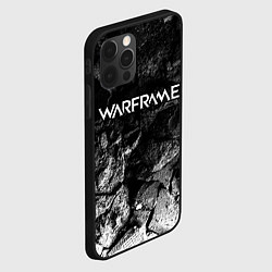 Чехол для iPhone 12 Pro Warframe black graphite, цвет: 3D-черный — фото 2