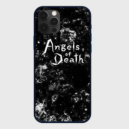 Чехол iPhone 12 Pro Angels of Death black ice / 3D-Черный – фото 1