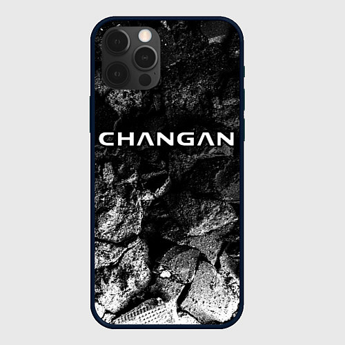 Чехол iPhone 12 Pro Changan black graphite / 3D-Черный – фото 1