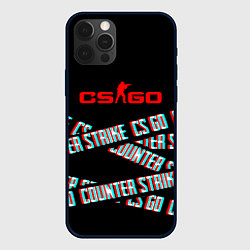 Чехол для iPhone 12 Pro Counter strike glitch, цвет: 3D-черный