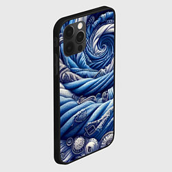 Чехол для iPhone 12 Pro Denim funnel - fashion trend, цвет: 3D-черный — фото 2