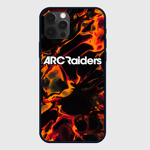 Чехол iPhone 12 Pro ARC Raiders red lava / 3D-Черный – фото 1