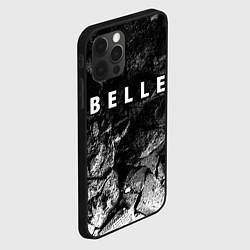 Чехол для iPhone 12 Pro Belle black graphite, цвет: 3D-черный — фото 2