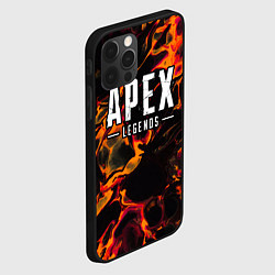 Чехол для iPhone 12 Pro Apex Legends red lava, цвет: 3D-черный — фото 2