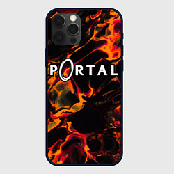 Чехол iPhone 12 Pro Portal red lava