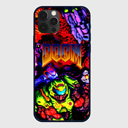 Чехол iPhone 12 Pro Doom game demons