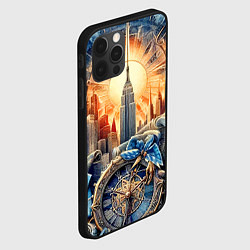 Чехол для iPhone 12 Pro American collage - ai art, цвет: 3D-черный — фото 2