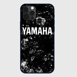 Чехол iPhone 12 Pro Yamaha black ice