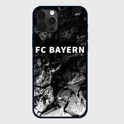 Чехол для iPhone 12 Pro Bayern black graphite, цвет: 3D-черный