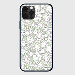 Чехол iPhone 12 Pro Улыбающиеся цветы