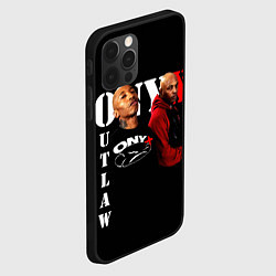 Чехол для iPhone 12 Pro Onyx outlaw, цвет: 3D-черный — фото 2