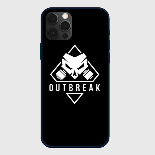 Чехол iPhone 12 Pro Rainbow six outbreak / 3D-Черный – фото 1